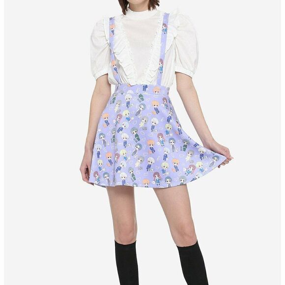 Fruits Basket Chibi Characters Suspender Skirt XS - Picture 3 of 4